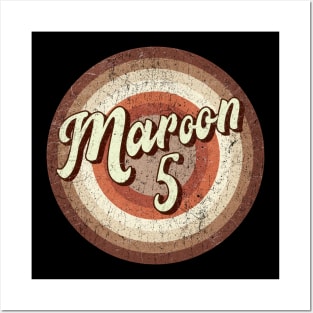 Vintage brown exclusive - Maroon 5 Posters and Art